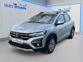 dacia sandero 1.0 eco-g 100ch stepway confort / pack confort / pack city / garantie 12 mois renault france