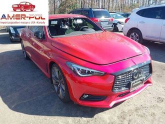 infiniti q60 red sport 400 2021 3.0l 3.0 benzyna 400km