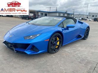 lamborghini huracan evo 2023 5.2l 5.2 benzyna 631km