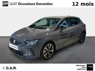 seat ibiza 1.0 tsi 115 ch s/s dsg7 fr