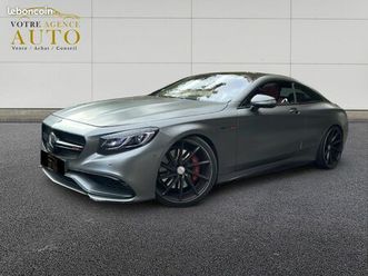 mercedes classe s coupé s 63 - bva speedshift mct coupe - bm 217 amg 4-matic