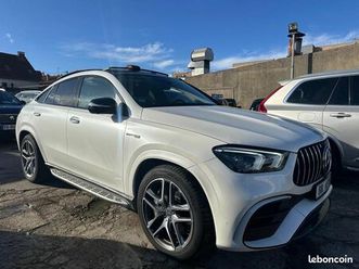 mercedes classe gle 63 amg v8 bi-turbo 4matic+ blanc nacre