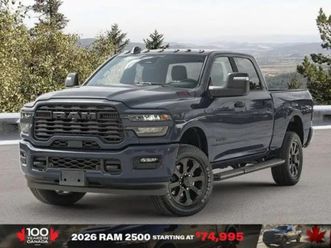 2026 ram 2500 big horn