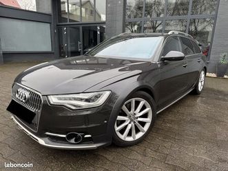 audi a6 allroad 3.0 v6 tdi 245 ambition luxe quattro s tronic 7*camera 360°*bose*acc*cuir