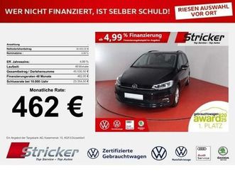 volkswagen touran highline black style 1.5tsi dsg 462,-ohne