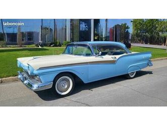 magnifique ford fairlaine 500 1957 coupé restauré