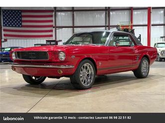ford mustang 289 v8 1966 prix tout compris