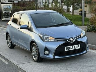 2016 toyota yaris 1.33 icon vvt-i 5d