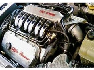 alfa 166 2.0 turbo v6 busso con soli 89 mila km !