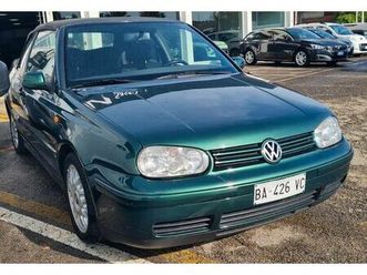 volkswagen golf cabriolet 1.8/75 cv cat movie
