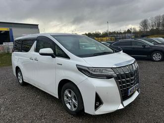 2019 toyota alphard executive lounge mpv fwd