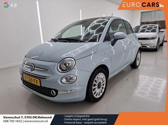 fiat 500 1.0 hybrid dolcevita panoramadak navi carplay airco cruise control pdc achter lichtmetalen velgen