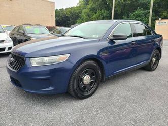 2013 ford taurus police interceptor awd