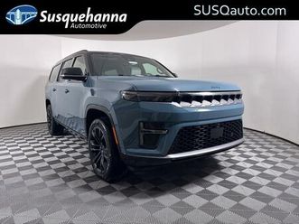 new 2026 jeep grand wagoneer summit obsidian