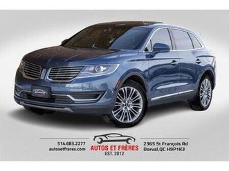 2018 lincoln mkx reserve awd *freins neuf*