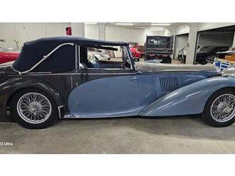 1940 alvis speed 25 bleu manuel, 4 vitesses conduite à dr...