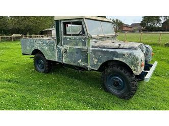 1954 land rover series 1 bleu foncé manuel, 4 vitesses co...