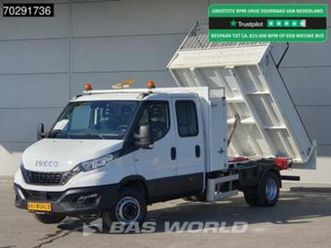 iveco daily 70c18 3.0l open laadbak dubbel cabine dubbelluch — bestelauto's — marktplaats