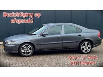 unieke s60 2.5t awd automaat! 248pk-352nm! 2003 goed lezen‼️ — volvo — marktplaats