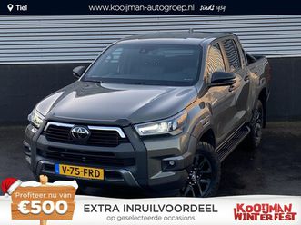 toyota hilux - 2.8 d-4d double cab invincible automaat nieuw geleverd, incl. o.a.: de laadbak is gecoat,