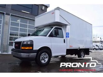2020 gmc savana van 3500 ** cube 12 pieds deck ** moteur 6.0l v8