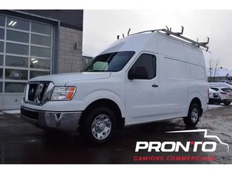 2017 nissan nv cargo 3500 v6 high roof ** full rack ** réservé