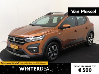 dacia sandero 1.0 tce 100 bi-fuel essential | stepway | airco | metallic