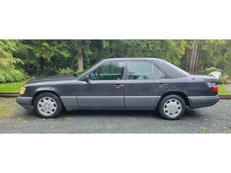 clean low km mercedes-benz e420 w124 in bc