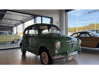 1966 seat 600 vert manuel conduite à gauche in sant celon...