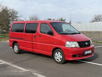 toyota hi-ace hiace 2.5 d-4d bus stilus long 8 személy! szép! megkímélt!