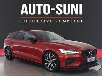 volvo v60 b4 d-mhev business r-design aut - #korko 2,99% + kulut - #navigation pro #webasto #navi #adapt. vakkari