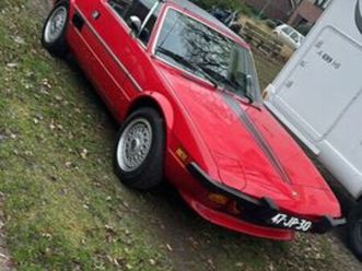 fiat x1/9 benzine