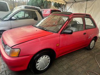 toyota starlet open air faltdach 2.hand