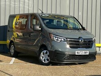 renault trafic passenger 2.0 dci sl28 business minibus double cab 5dr diesel edc l1 h1 euro 6 (start/stop) (9 seat) (150 ps)