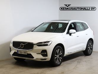 volvo xc60 t6 twe awd business inscription expression edition aut - nahkaverhoilu / koukku / adapt vakinop / google / panorama / kamera / tutkat / navi / lisälä