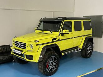 mercedes-benz g 500 4x4² deutsch/1 vorb./scheckheft/unfallfrei