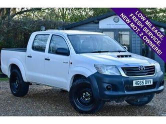 2016 toyota hi-lux 2.5td active double cab pickup