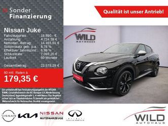 nissan juke 1.0 dig-t n-design shz 360° led klima