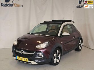 opel adam - 1.0 turbo rocks|park sens|pano|cruise|elek ramen|mp5 scherm|
