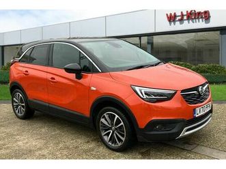 vauxhall crossland x 1.2 turbo gpf elite suv 5dr petrol manual euro 6 (start/stop) (130 ps)