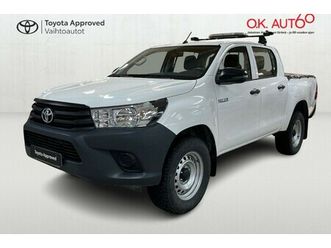 double cab 2,4 d-4d 150 4wd life - 1 omistaja - suomiauto - alv - 5-paikkainen! - approved turva 12k