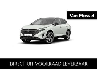 nissan qashqai e-power 206 1at tekna plus + two tone | 12.3 tft digitale cockpit | automatische achterklep met handsfree functie (voetsensor) | blind spot warn