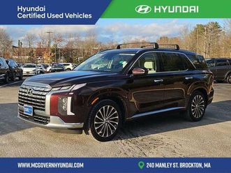 certified 2023 hyundai palisade calligraphy