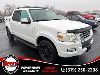 used 2007 ford explorer sport trac limited oxford white clearcoat