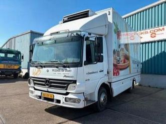 mercedes-benz atego 816 l 4x2 original dutch cooler truck wi — vrachtwagens — marktplaats