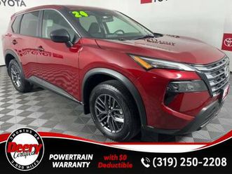 used 2024 nissan rogue s scarlet ember tintcoat