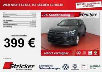 vw tiguan energy 1.5 399,- mtl.! dsg klima led na