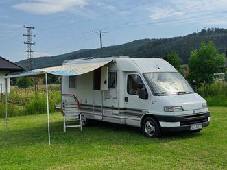 kamper fiat ducato heku 2.5 tdi ogrzewanie gazowe camping bielawa • olx.pl