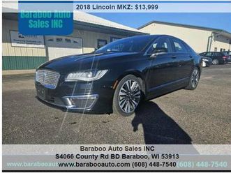 2018 lincoln mkz select awd 4dr sedan 109944 miles