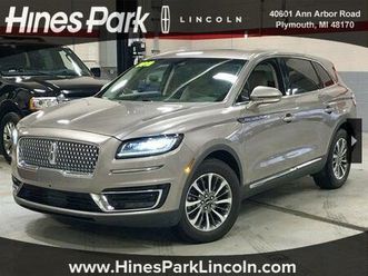 used 2019 lincoln nautilus select